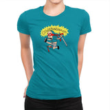 Cowabungholio Exclusive - Womens Premium T-Shirts RIPT Apparel Small / Turquoise