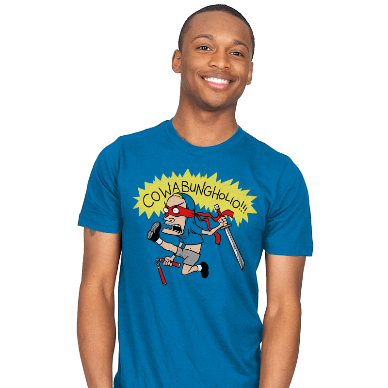 COWABUNGHOLIO! - Mens T-Shirts RIPT Apparel