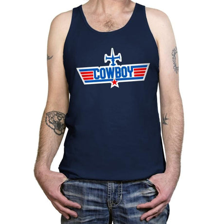 Cowboy Gun - Tanktop Tanktop RIPT Apparel