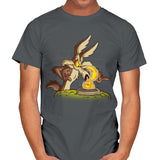 Coyote Jones - Mens T-Shirts RIPT Apparel Small / Charcoal