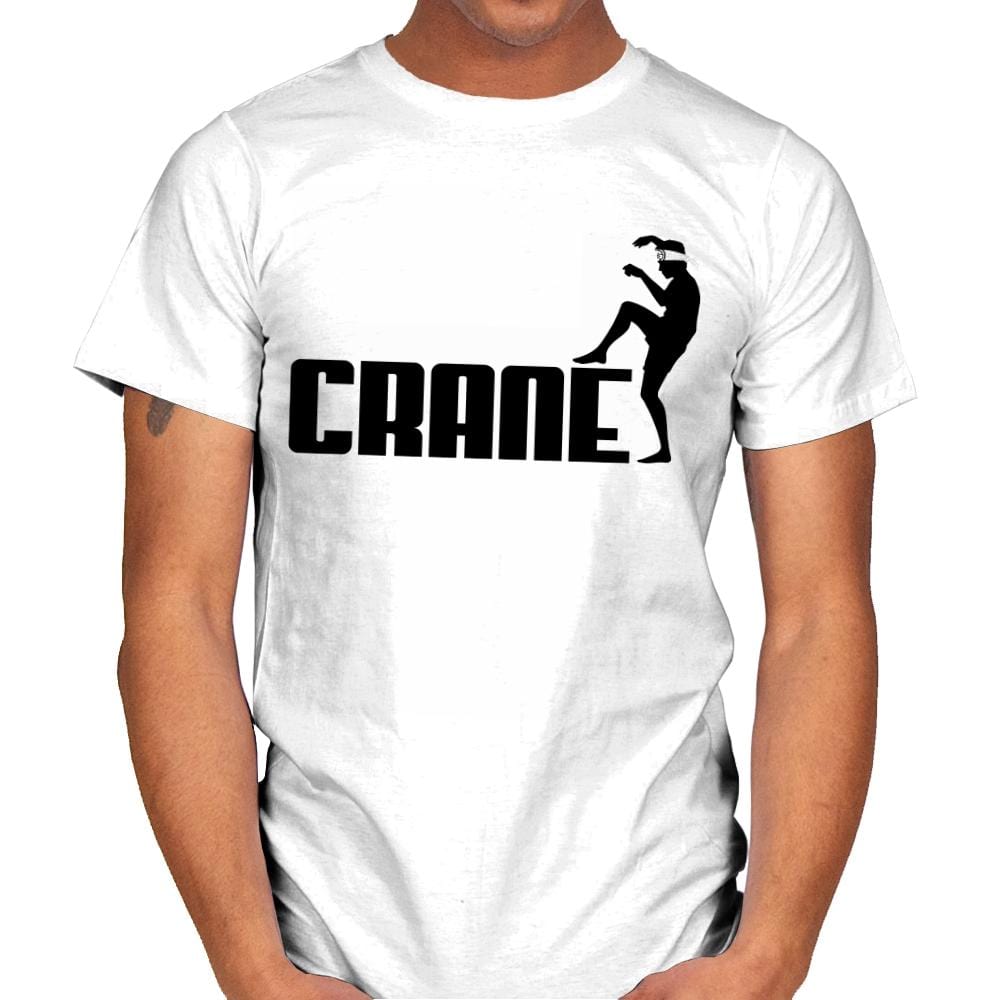 Crane - Mens T-Shirts RIPT Apparel Small / White
