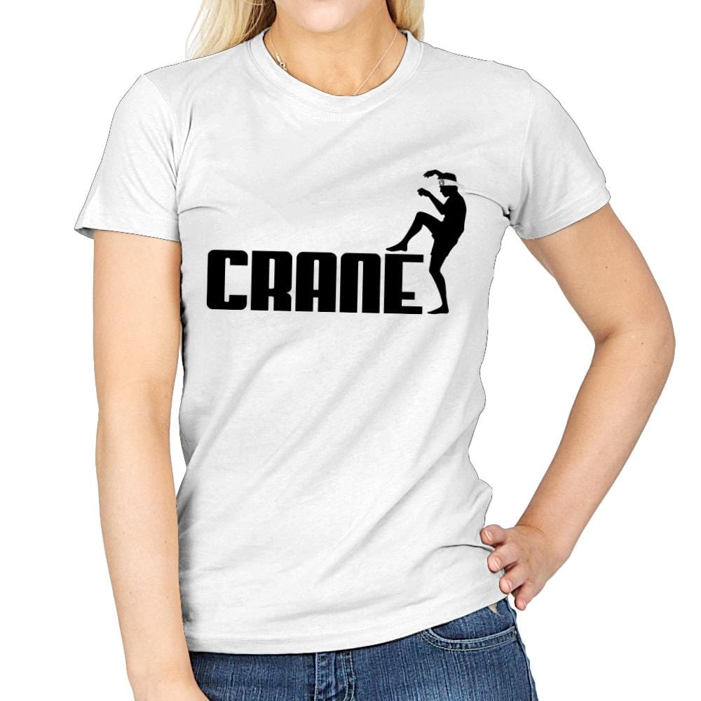 Crane - Womens T-Shirts RIPT Apparel Small / White