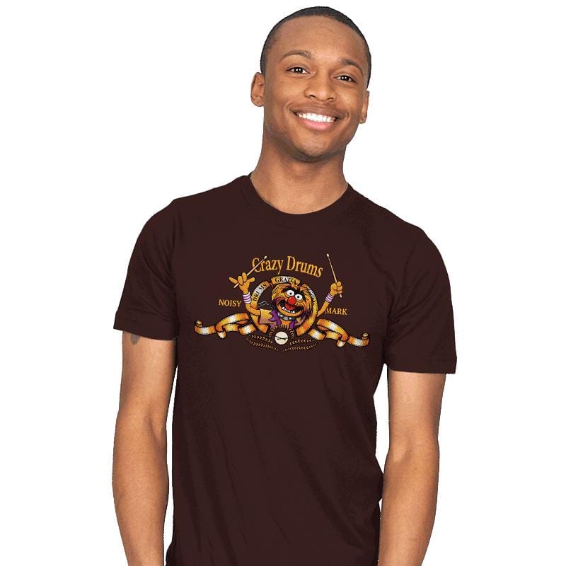 Crazy Drums - Mens T-Shirts RIPT Apparel