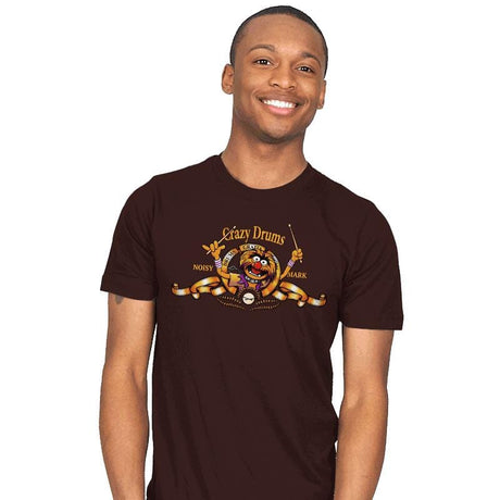 Crazy Drums - Mens T-Shirts RIPT Apparel