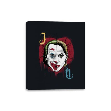 Crazy Love - Canvas Wraps Canvas Wraps RIPT Apparel 8x10 / Black