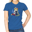 Crazy Moon Cat Lady - Miniature Mayhem - Womens T-Shirts RIPT Apparel Small / Royal