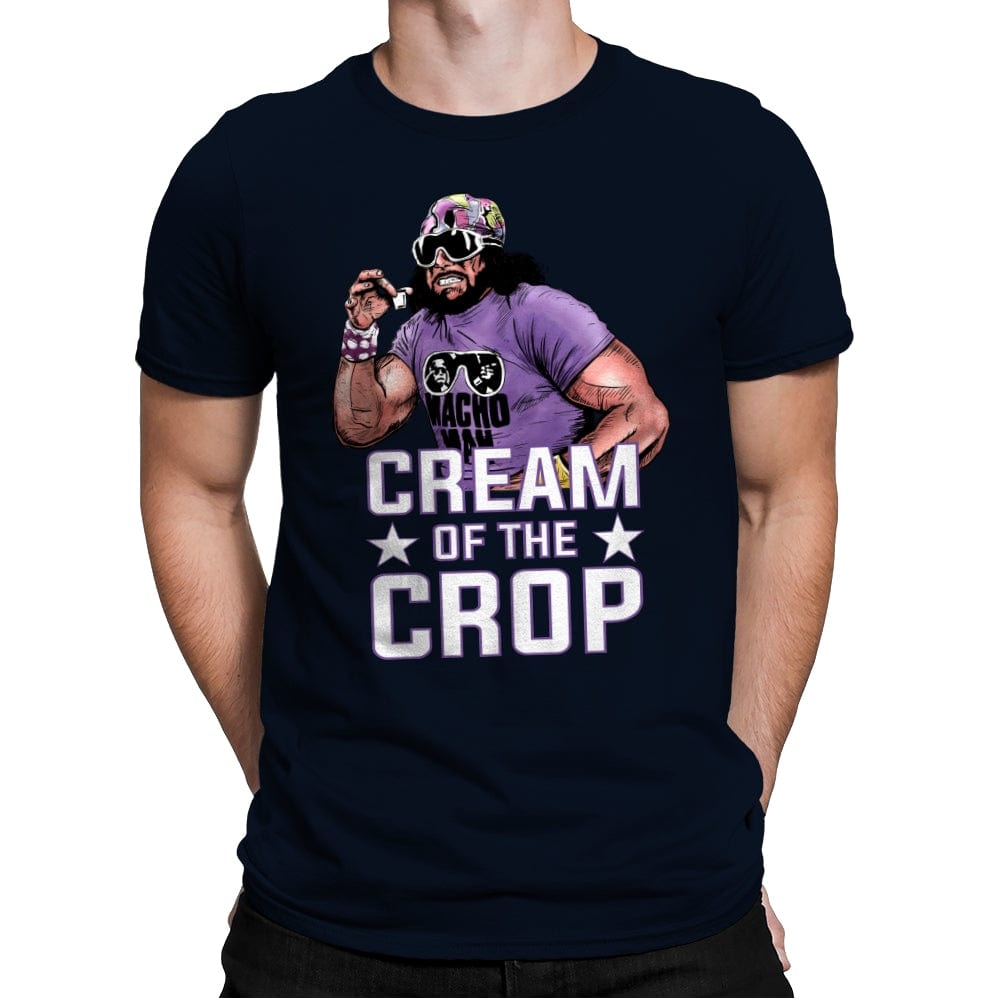 Cream of the Crop - Best Seller - Mens Premium T-Shirts RIPT Apparel Small / Midnight Navy