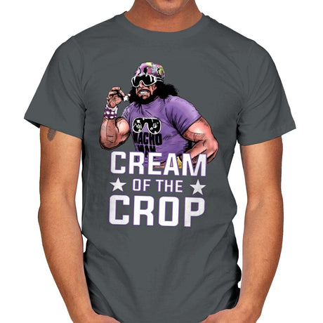 Cream of the Crop - Best Seller - Mens T-Shirts RIPT Apparel Small / Charcoal