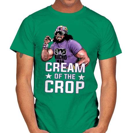 Cream of the Crop - Best Seller - Mens T-Shirts RIPT Apparel Small / Kelly