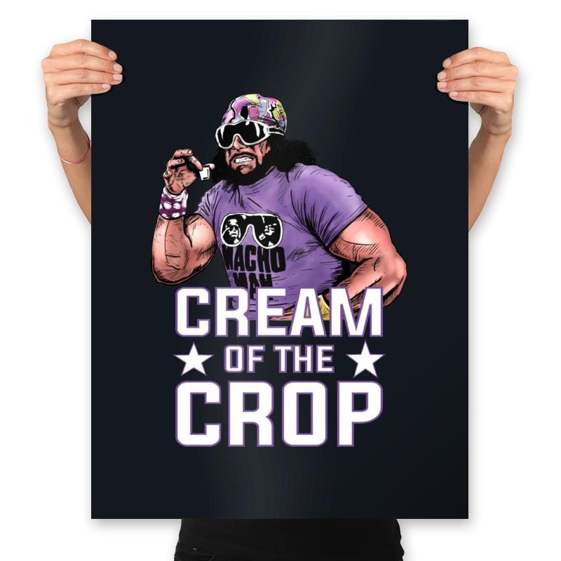 Cream of the Crop - Best Seller - Prints Posters RIPT Apparel 18x24 / Black