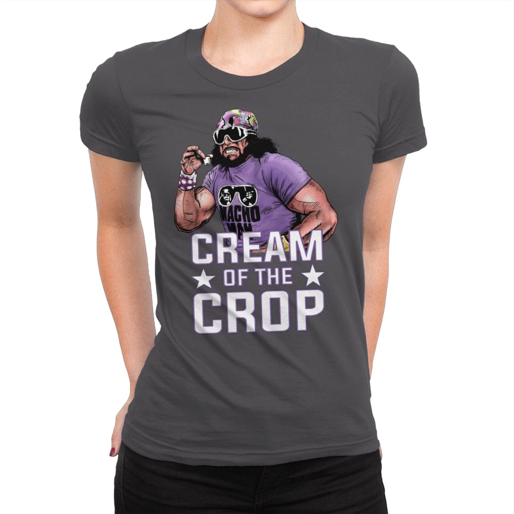 Cream of the Crop - Best Seller - Womens Premium T-Shirts RIPT Apparel Small / Heavy Metal