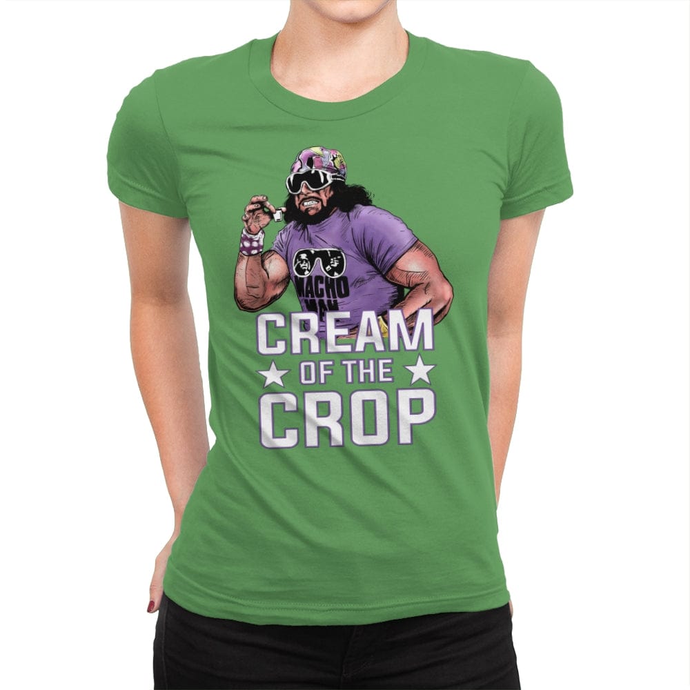 Cream of the Crop - Best Seller - Womens Premium T-Shirts RIPT Apparel Small / Kelly