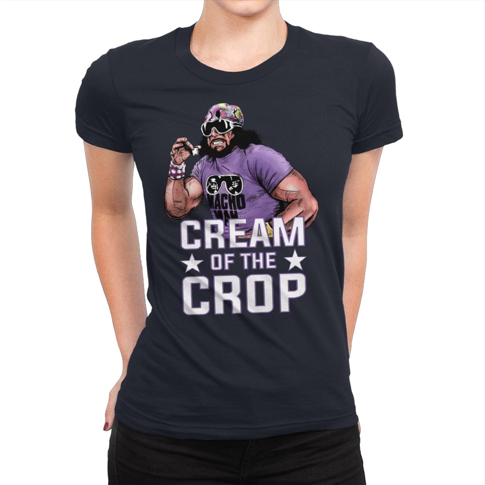 Cream of the Crop - Best Seller - Womens Premium T-Shirts RIPT Apparel Small / Midnight Navy