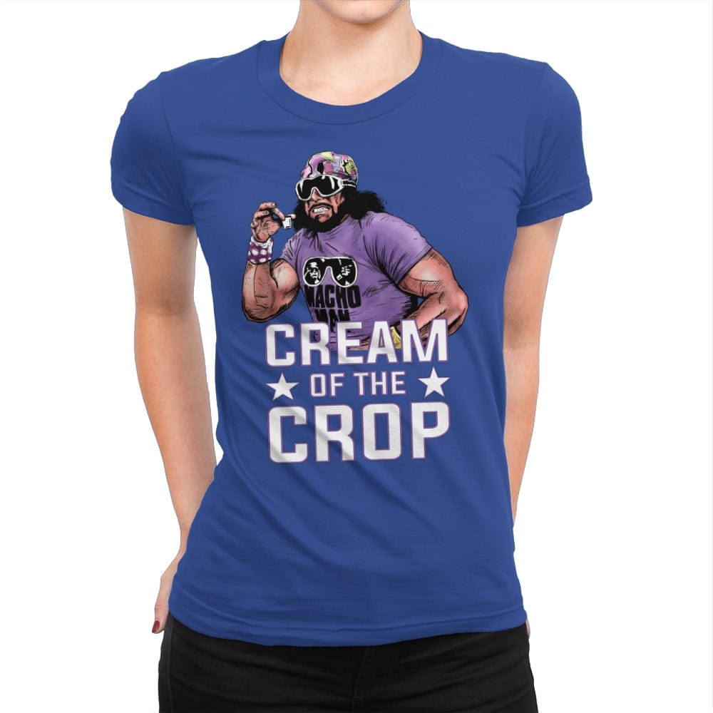 Cream of the Crop - Best Seller - Womens Premium T-Shirts RIPT Apparel Small / Royal