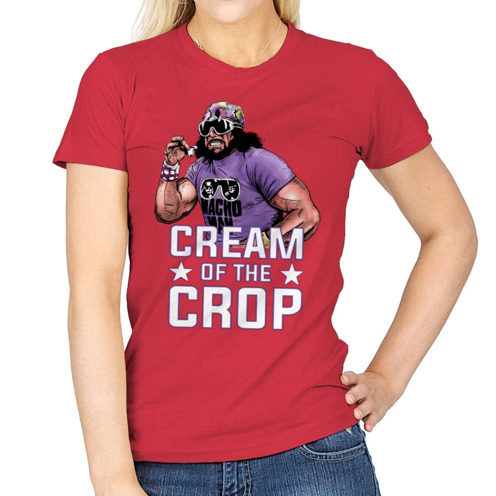 Cream of the Crop - Best Seller - Womens T-Shirts RIPT Apparel Small / Red