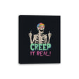 Creep it Real! - Canvas Wraps Canvas Wraps RIPT Apparel 8x10 / Black