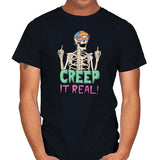 Creep it Real! - Mens T-Shirts RIPT Apparel Small / Black