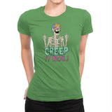Creep it Real! - Womens Premium T-Shirts RIPT Apparel Small / Kelly