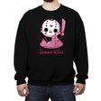 Creepy Summer Vibes - Crew Neck Sweatshirt Crew Neck Sweatshirt RIPT Apparel Small / Black