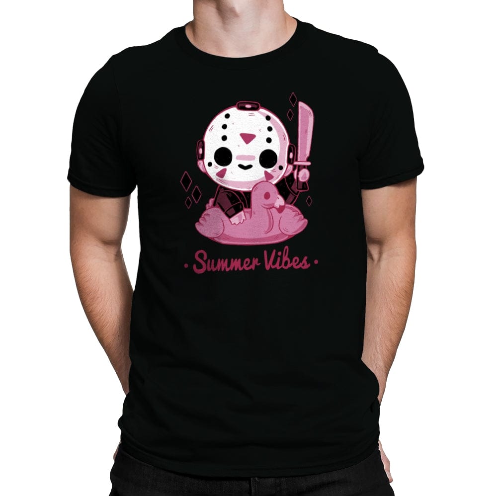 Creepy Summer Vibes - Mens Premium T-Shirts RIPT Apparel Small / Black