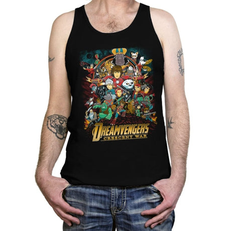 Crescent War - Tanktop Tanktop RIPT Apparel X-Small / Black