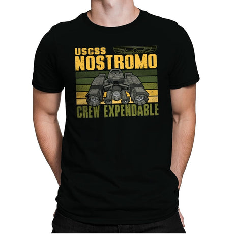 Crew Expendable - Mens Premium T-Shirts RIPT Apparel Small / Black