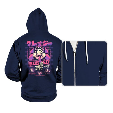 Criminal Kong - Hoodies Hoodies RIPT Apparel Small / Navy