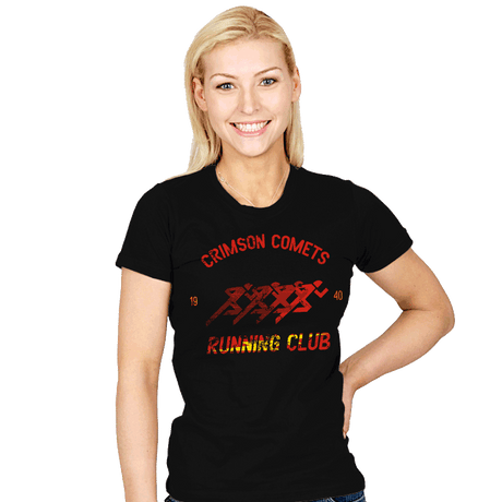 Crimson Comets - Womens T-Shirts RIPT Apparel