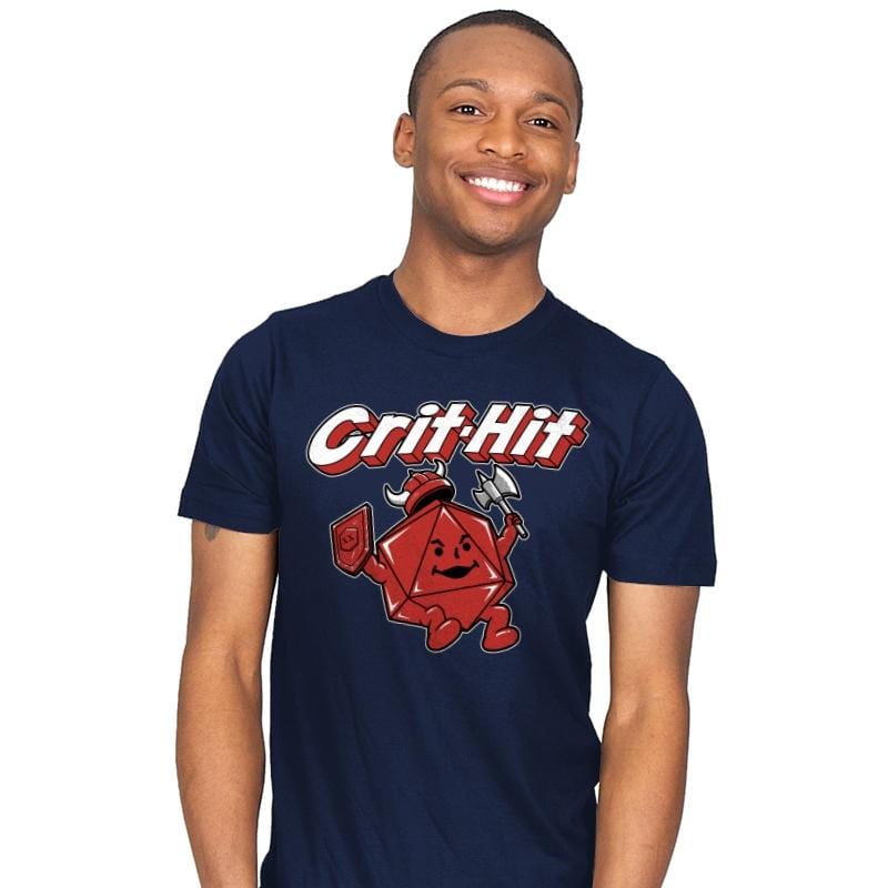 Crit-Hit - Mens T-Shirts RIPT Apparel