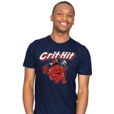 Crit-Hit - Mens T-Shirts RIPT Apparel Small / Navy