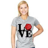 Critical Love  - Womens T-Shirts RIPT Apparel Small / Silver