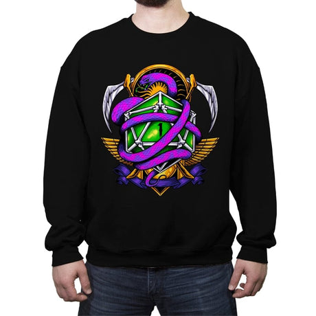 Critical Poison - Crew Neck Sweatshirt Crew Neck Sweatshirt RIPT Apparel Small / Black