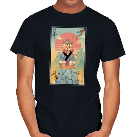 Croaker and Meowster Adventure - Mens T-Shirts RIPT Apparel Small / Black