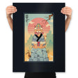 Croaker and Meowster Adventure - Prints Posters RIPT Apparel 18x24 / Black