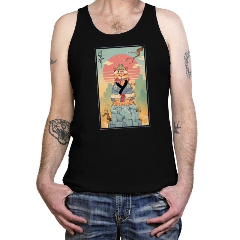 Croaker and Meowster Adventure - Tanktop Tanktop RIPT Apparel X-Small / Black