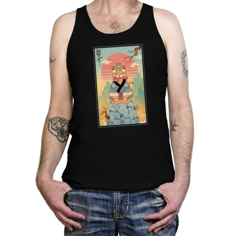 Croaker and Meowster Adventure - Tanktop Tanktop RIPT Apparel X-Small / Black