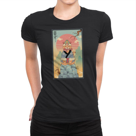 Croaker and Meowster Adventure - Womens Premium T-Shirts RIPT Apparel Small / Black