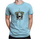 Croceus Smilodon Fatalis - Zordwarts - Mens Premium T-Shirts RIPT Apparel Small / Light Blue