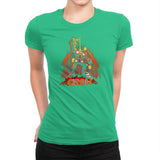 CRON Exclusive - Womens Premium T-Shirts RIPT Apparel Small / Kelly Green