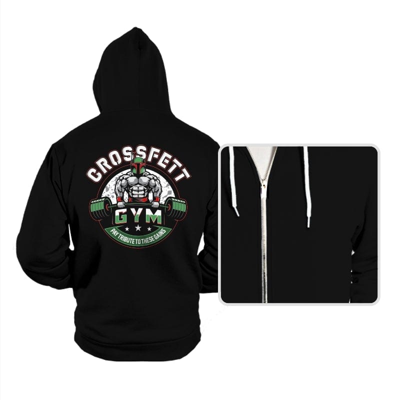 Crossfett - Hoodies Hoodies RIPT Apparel Small / Black