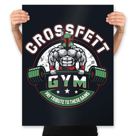 Crossfett - Prints Posters RIPT Apparel 18x24 / Black