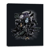 Crow-Man - Canvas Wraps Canvas Wraps RIPT Apparel 16x20 / Black