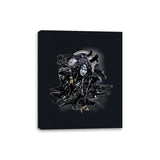 Crow-Man - Canvas Wraps Canvas Wraps RIPT Apparel 8x10 / Black