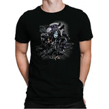 Crow-Man - Mens Premium T-Shirts RIPT Apparel Small / Black