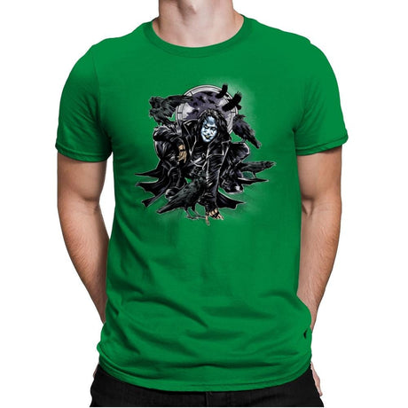 Crow-Man - Mens Premium T-Shirts RIPT Apparel Small / Kelly