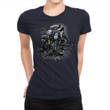 Crow-Man - Womens Premium T-Shirts RIPT Apparel Small / Midnight Navy