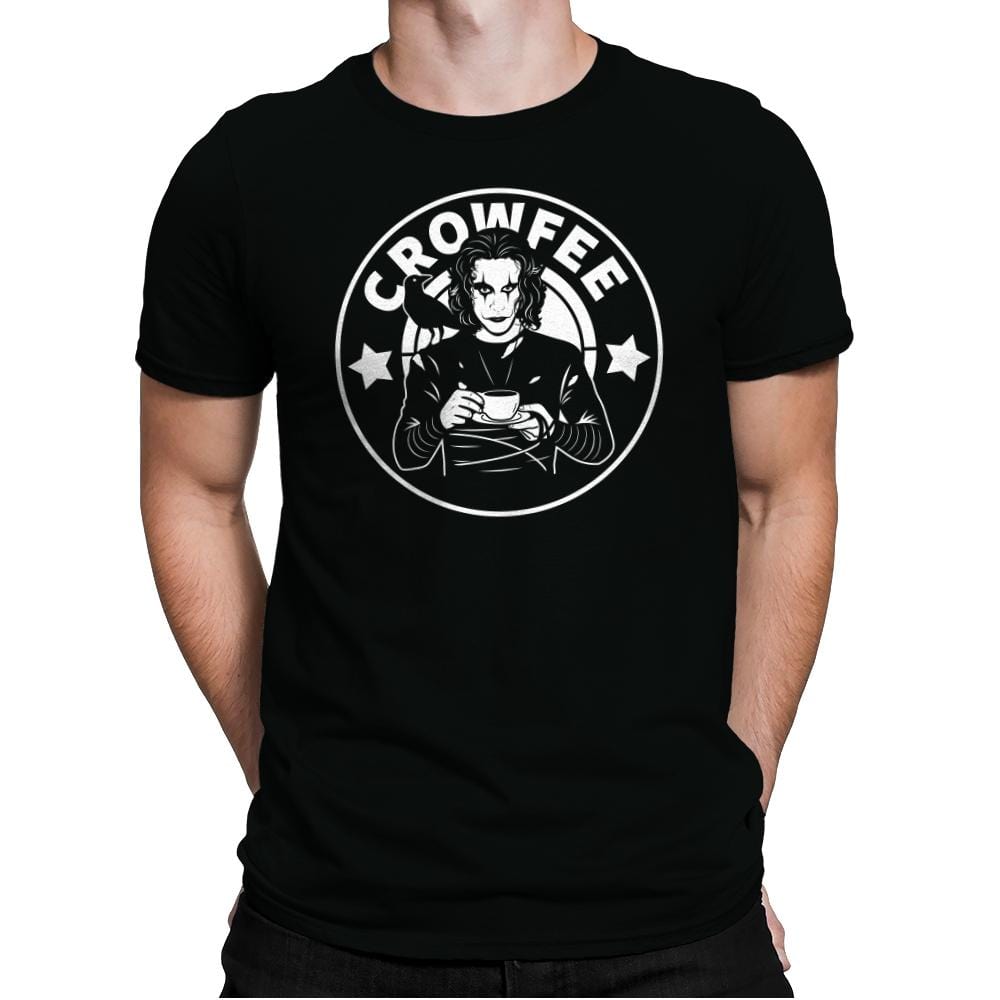 Crowfee - Mens Premium T-Shirts RIPT Apparel Small / Black
