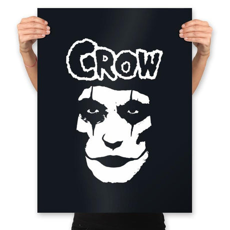 Crowfits - Prints Posters RIPT Apparel 18x24 / Black