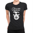 Crowfits - Womens Premium T-Shirts RIPT Apparel Small / Black