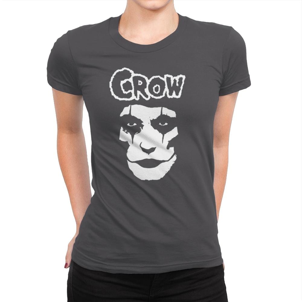 Crowfits - Womens Premium T-Shirts RIPT Apparel Small / Heavy Metal